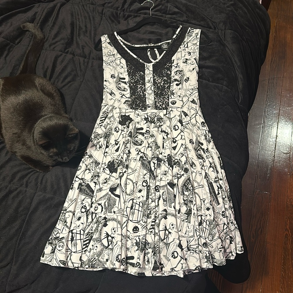 Nightmare Before Christmas Sleeveless Dress